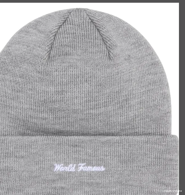 Flower Dirty Blue Rice Powder Cold White Grey BOX Black Treasure 24FW Hat 0430